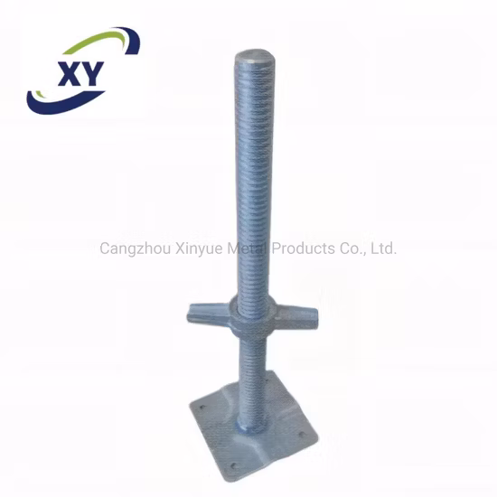 Steel Galvanized Adjustable Screw Base Jack Scaffolding Jack Base for System Scaffolding