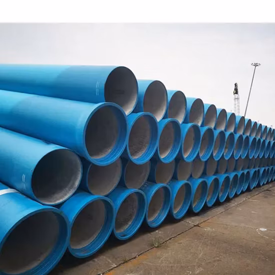 High Alumina Cement Lining Ductile Iron Pipe with Epoxy Coated