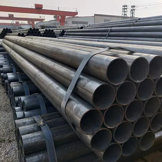 Low Price High Quality Carbon Steel Pipes LSAW ERW Ms Line Welded Tube 