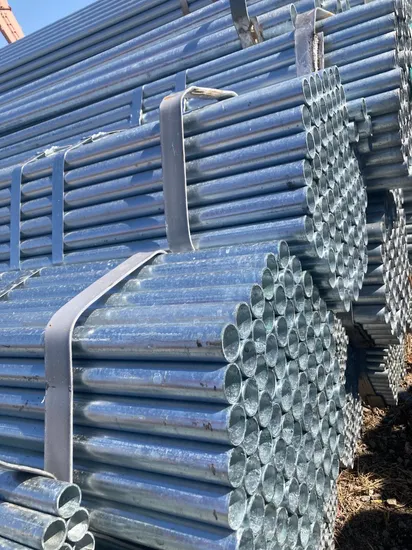 Corrosion Resistant 16 Inch Schedule 40 Galvanized Steel Pipe with Zinc Plated Strip for Industrial Scaffolding 