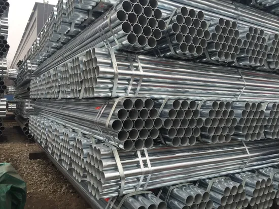 En39/En1065 Standard Hot Dipped Galvanized Steel Pipe Scaffolding 