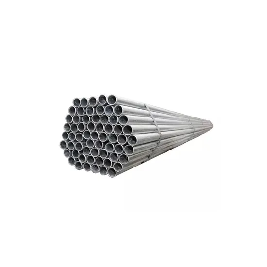 A106 Round ERW Scaffolding Gas Oil Galvanized Welded Steel Pipe 
