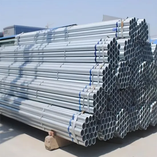 Carbon Zinc Coated Scaffolding Tube Hot Dipped Galvanized Tubes and Pipes 